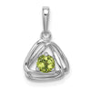 Gemstone Triangle Pendants