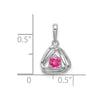 Gemstone Triangle Pendants