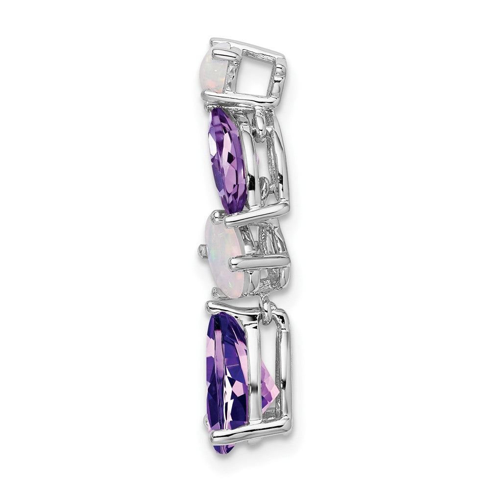 Gemstone & Opal Chain Slides