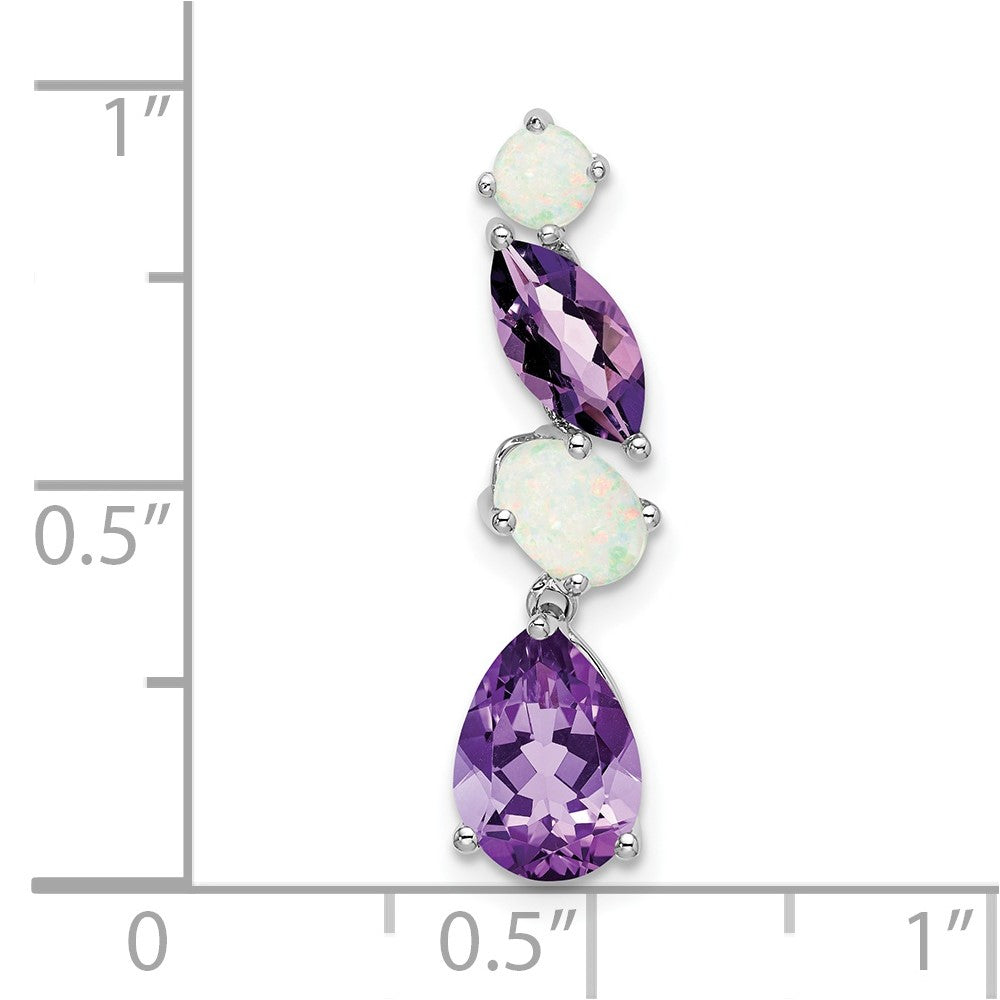 Gemstone & Opal Chain Slides
