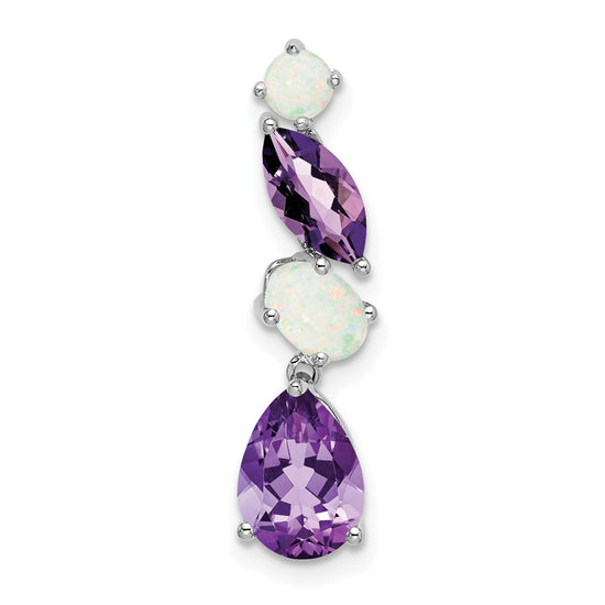 Gemstone & Opal Chain Slides