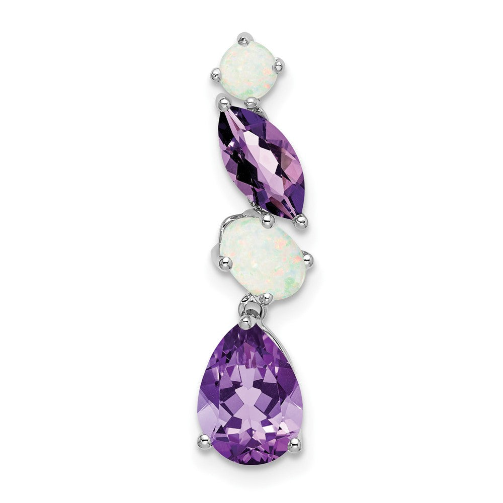 Gemstone & Opal Chain Slides