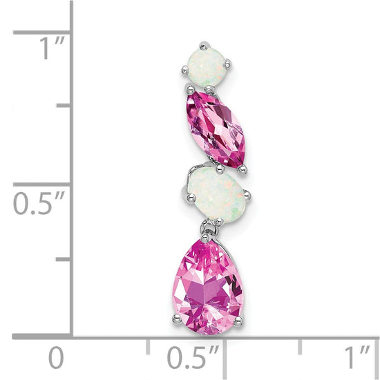 Gemstone & Opal Chain Slides