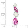 Gemstone & Opal Chain Slides