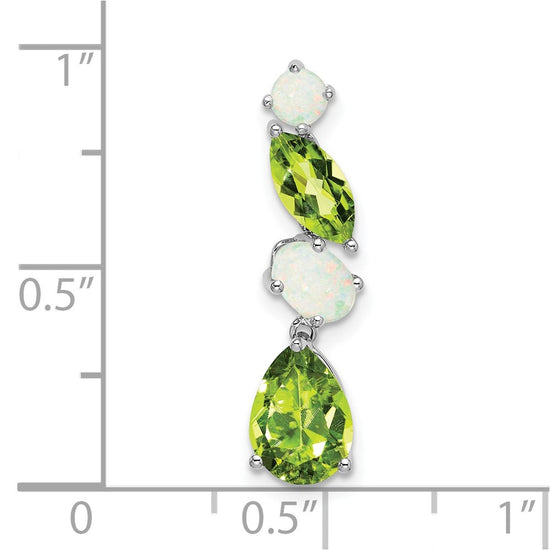 Gemstone & Opal Chain Slides