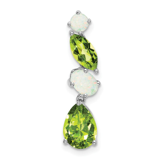 Gemstone & Opal Chain Slides