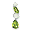 Gemstone & Opal Chain Slides