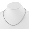 Gold Lab Grown Diamond Graduated Necklace