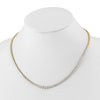 Gold Lab Grown Diamond Graduated Necklace