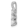 Diamond 3-stone Pendants