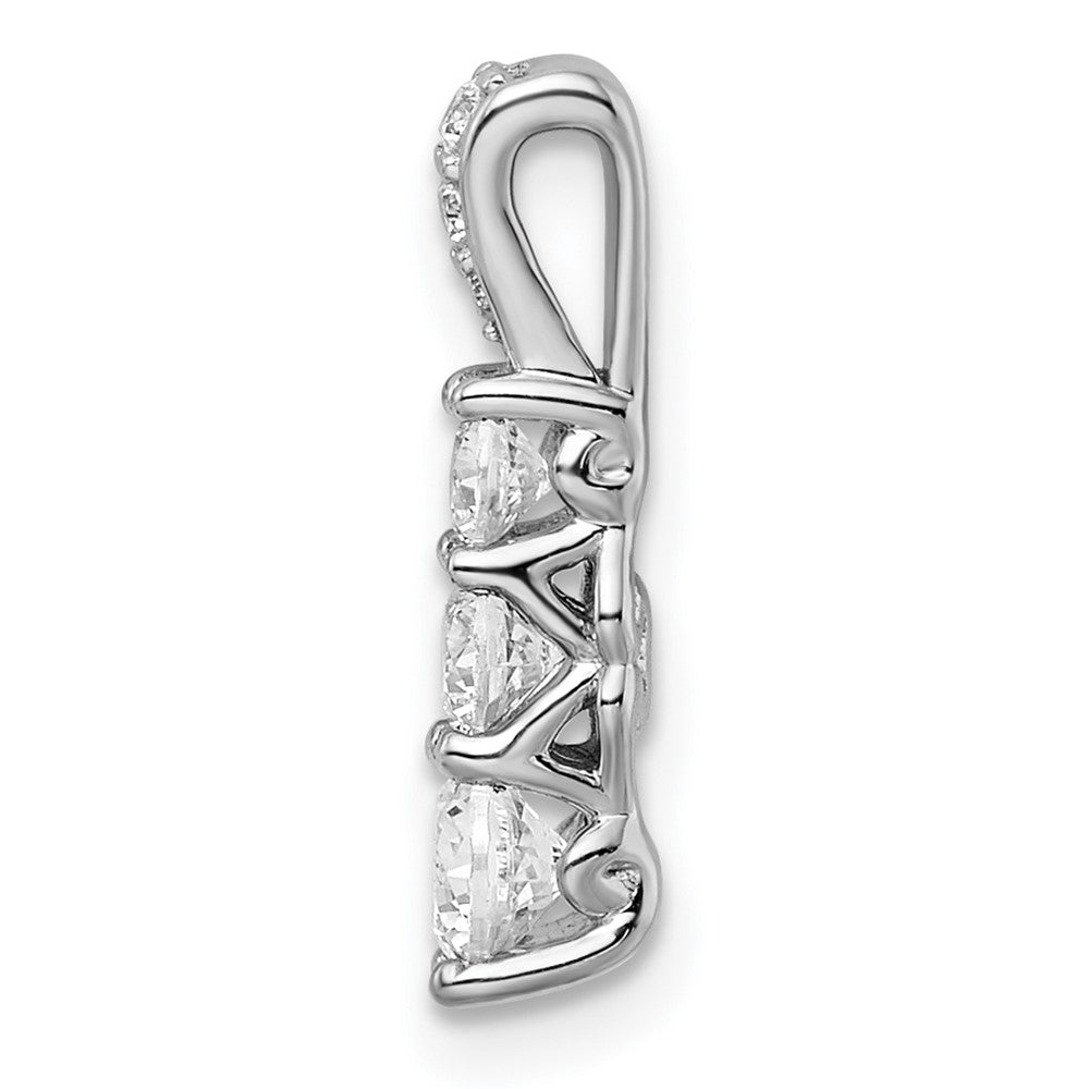 Diamond 3-stone Pendants