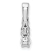 Diamond 3-stone Pendants