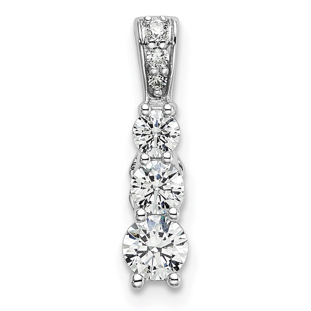 Diamond 3-stone Pendants