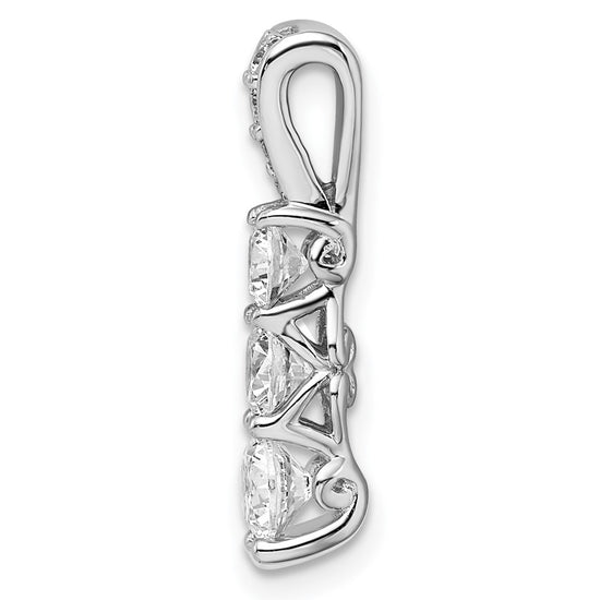 Diamond 3-stone Pendants