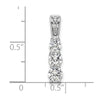 Diamond 3-stone Pendants