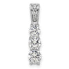 Diamond 3-stone Pendants