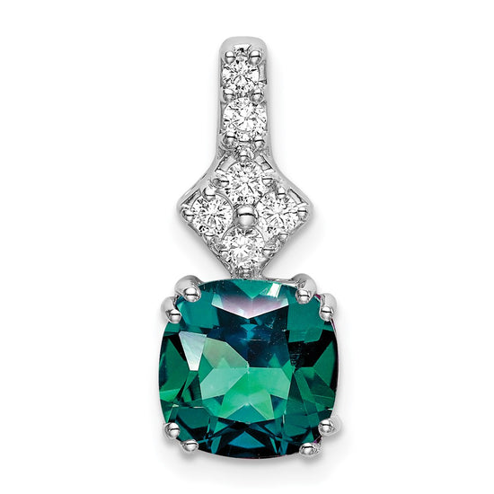 Gemstone and Diamond Pendants