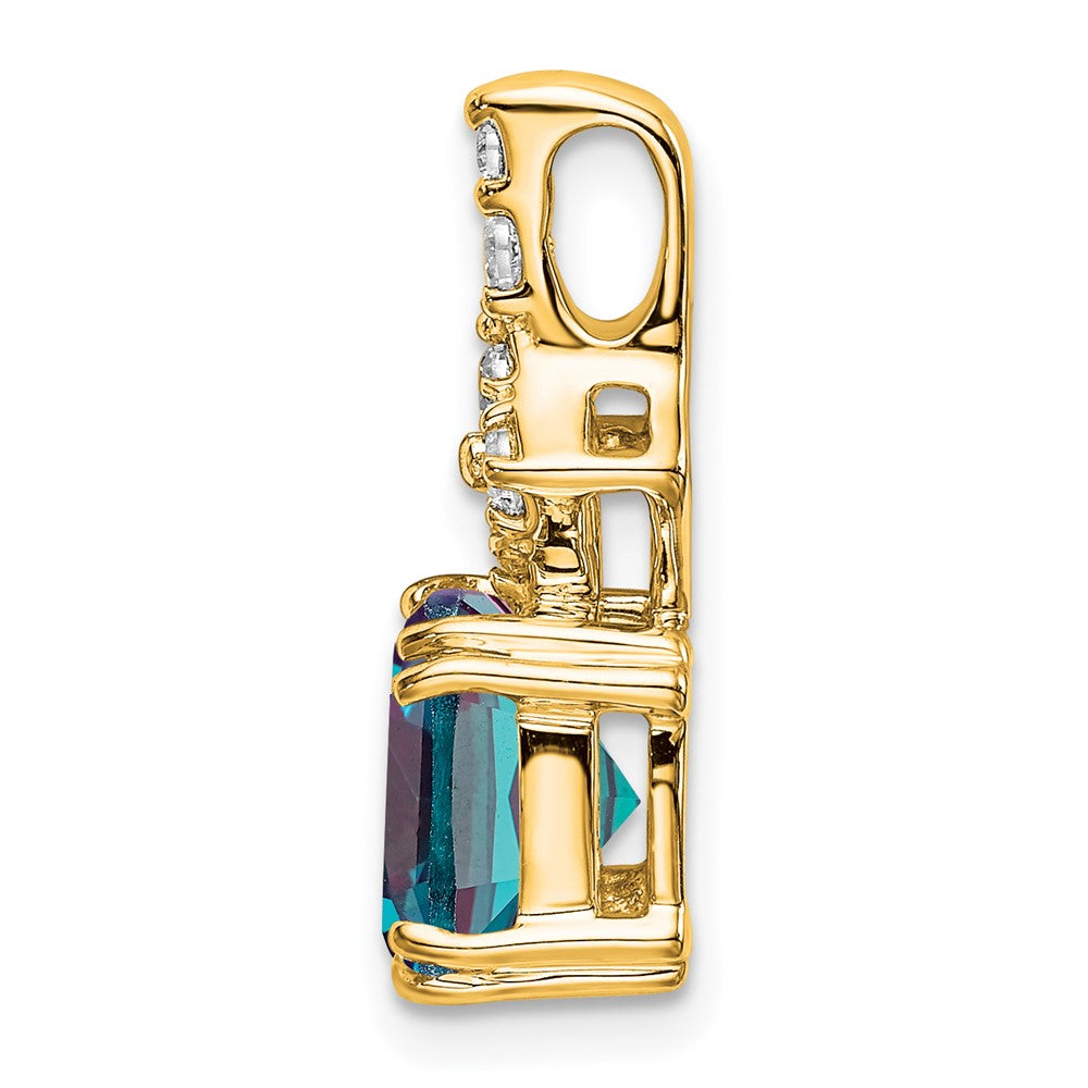 Gemstone and Diamond Pendants