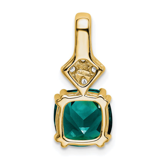 Gemstone and Diamond Pendants