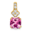 Gemstone and Diamond Pendants