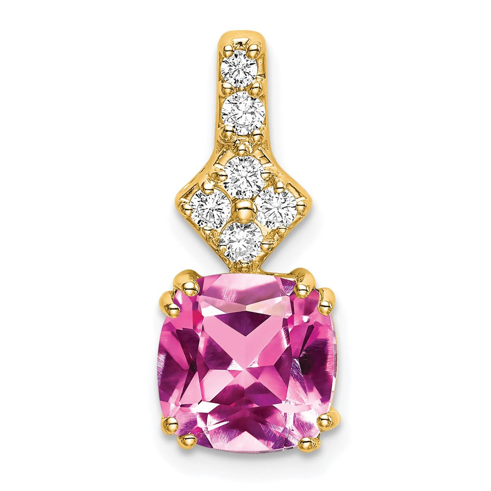 Gemstone and Diamond Pendants