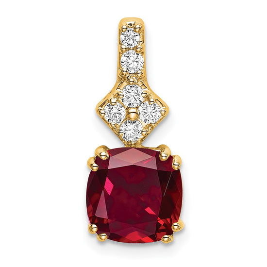 Gemstone and Diamond Pendants