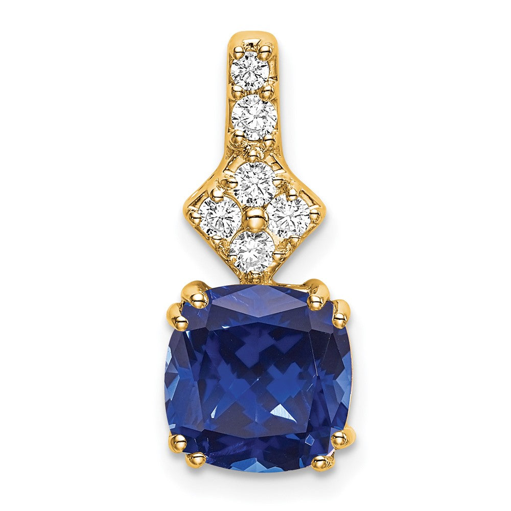 Gemstone and Diamond Pendants