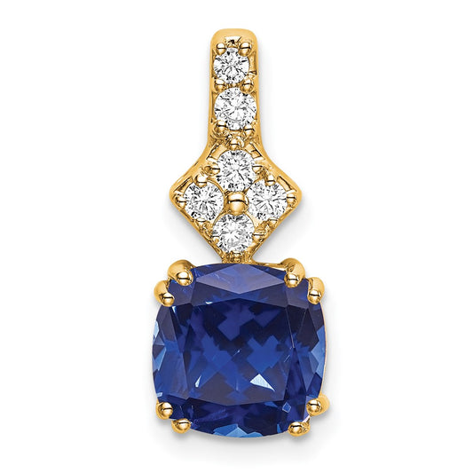 Gemstone and Diamond Pendants
