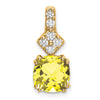 Gemstone and Diamond Pendants