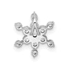 Gold Lab Grown Diamond Snowflake Cluster Jewelry