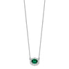 Lab Grown Diamond. Lab Created Gemstone Necklaces