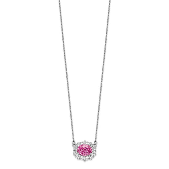 Lab Grown Diamond. Lab Created Gemstone Necklaces