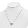 Lab Grown Diamond. Lab Created Gemstone Necklaces