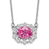 Lab Grown Diamond. Lab Created Gemstone Necklaces