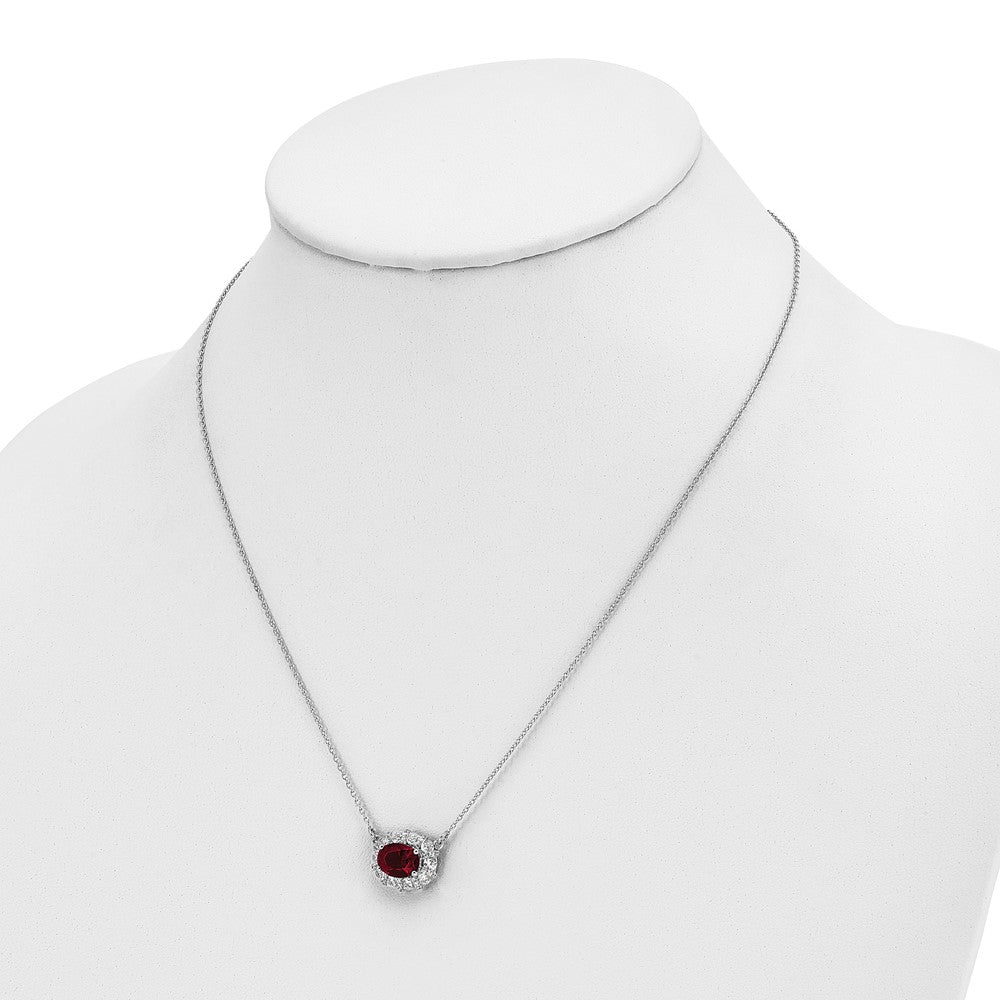 Lab Grown Diamond. Lab Created Gemstone Necklaces