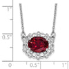 Lab Grown Diamond. Lab Created Gemstone Necklaces