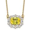 Lab Grown Diamond. Lab Created Gemstone Necklaces