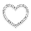 Diamond Heart Chain Slides
