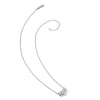 Gold Lab Grown Diamond 3-Stone Necklace