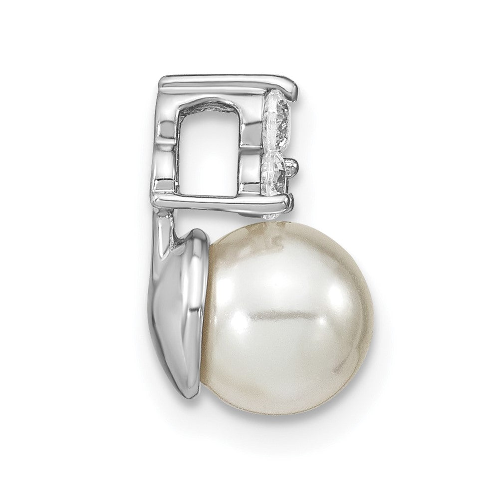Fancy Diamond & FWC Pearl Chain Slides