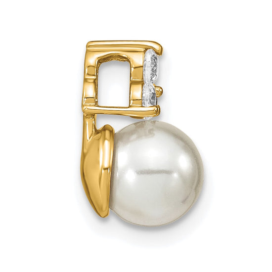 Fancy Diamond & FWC Pearl Chain Slides