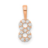 Diamond Number Pendant