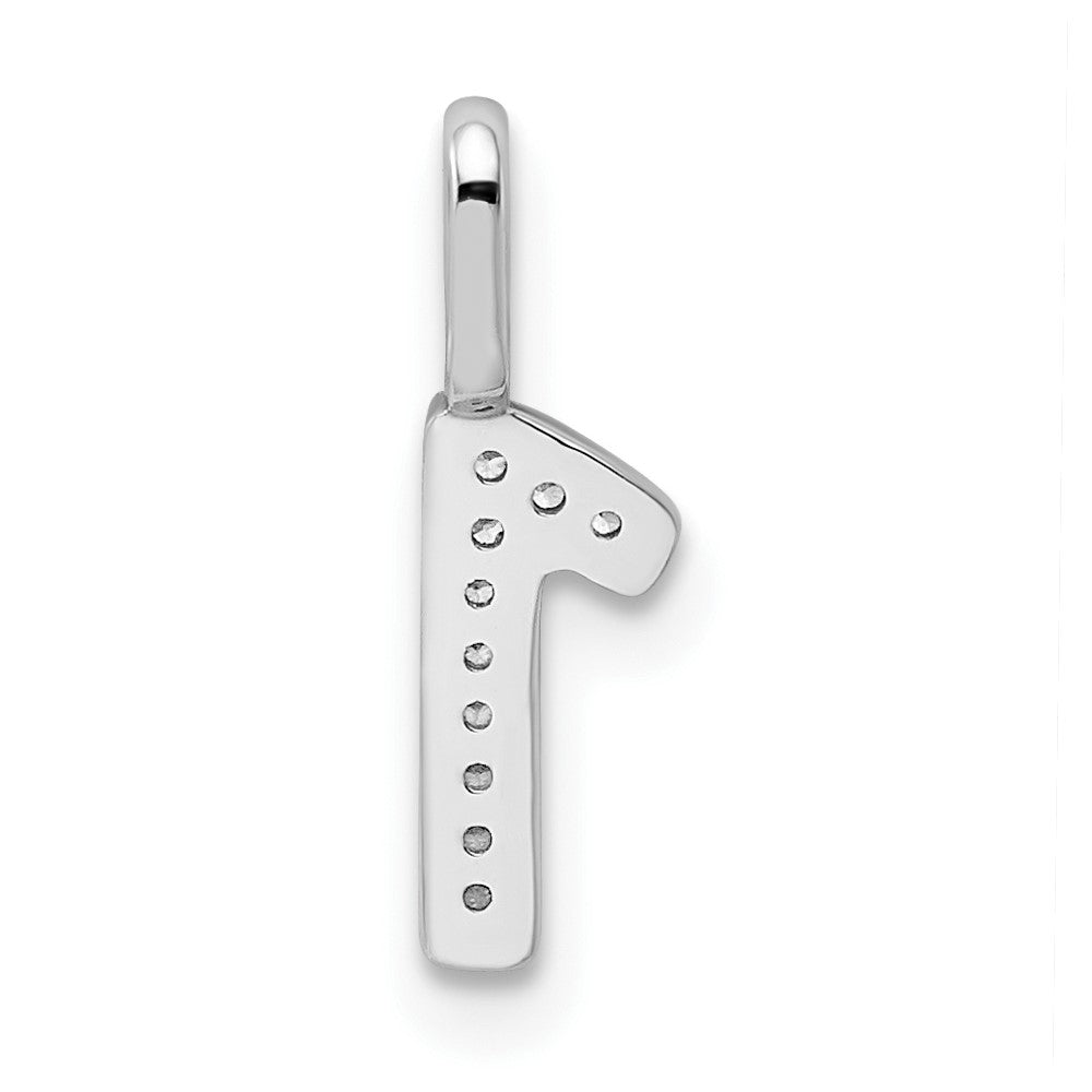 Diamond Number Pendant