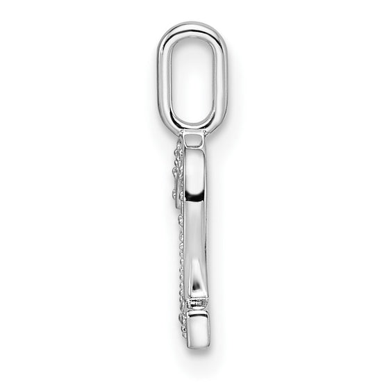 Diamond Number Pendant