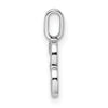 Diamond Number Pendant