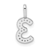 Diamond Number Pendant