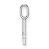 Diamond Number Pendant
