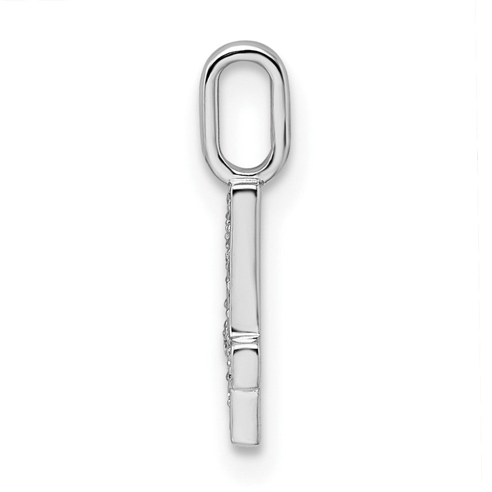 Diamond Number Pendant