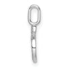 Diamond Number Pendant