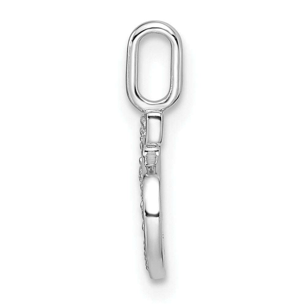 Diamond Number Pendant